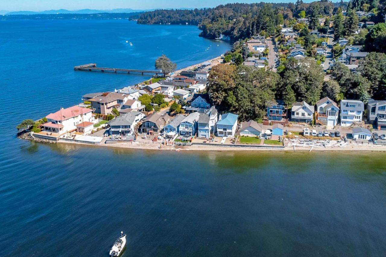 Tacoma Dash Point Beach Cabin With Balcony! Villa Eksteriør bilde